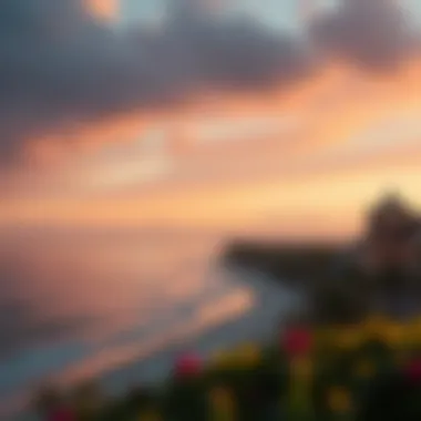 Scenic depiction of Gulfport's coastline near the casino