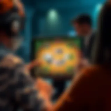 Strategic Gameplay Experience A strategic card game in action on a digital screen