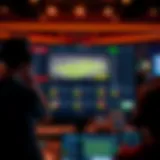 User interface of a popular sports betting website