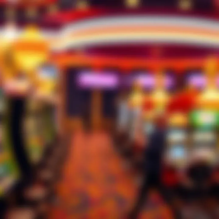 A vibrant selection of gaming options at Bigtop Casino