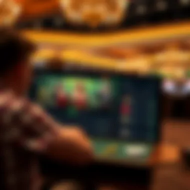 User-friendly interface of Bigtop Casino's betting platform