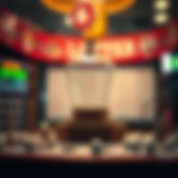 Visual representation of lottery mechanics and structure