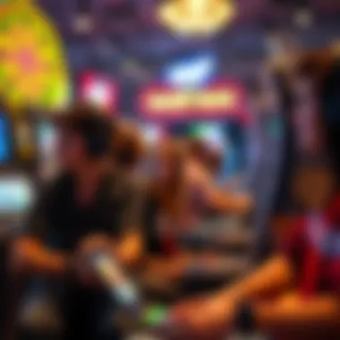 Casual gamers enjoying online slots on various devices