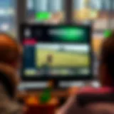 Overview of Churchill Downs betting interface