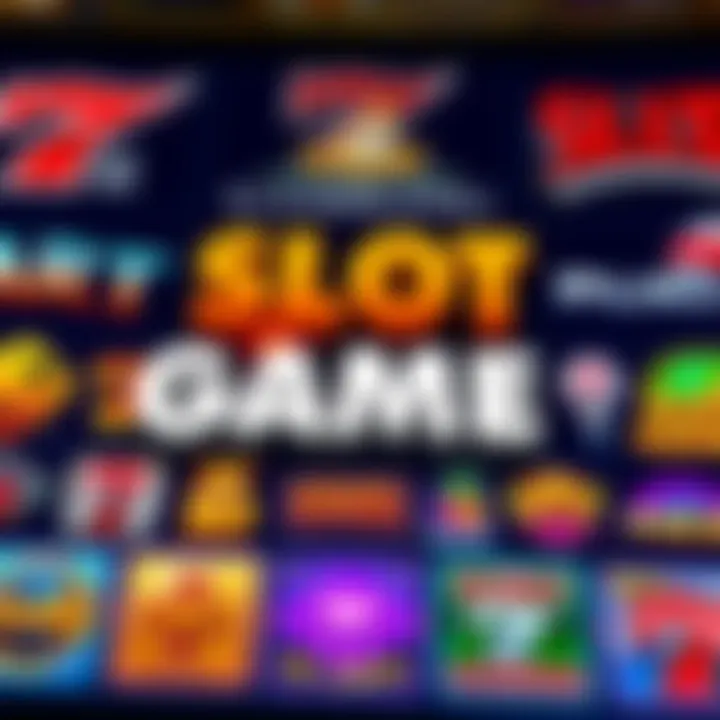 An array of popular high-paying slot game logos