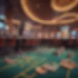 Modern casino gaming floor