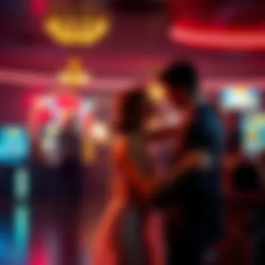 Nostalgic Cinema Moment Classic scene from Dirty Dancing