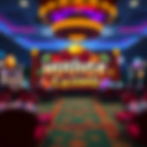 Huuuge Casino game interface showcasing vibrant graphics