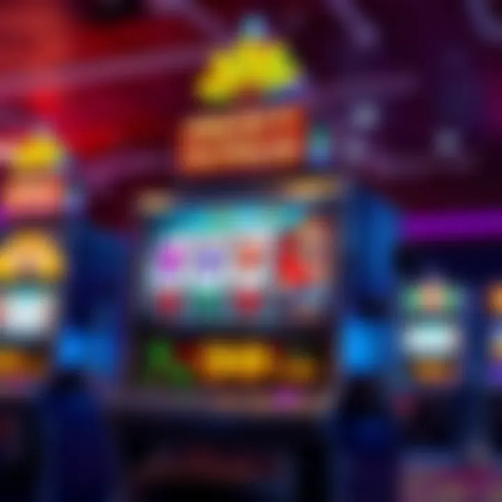 Vibrant slot machine showcasing unique themes