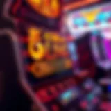 Visual representation of Dragon Link slot machine interface