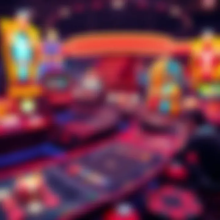 Graphical representation of the gaming market landscape