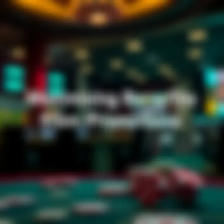 Visual representation of strategies to maximize betting benefits