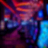 Vibrant gaming floor ambiance at Borgata Casino