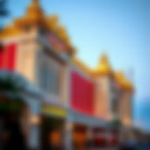 Architectural view of Caesars Casino in Laughlin