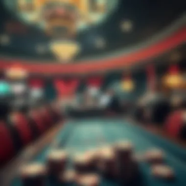 A graphic representation of regulatory challenges faced by casinos