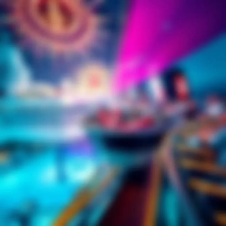 Spectacular Entertainment at Sea Entertainment Show on Deck