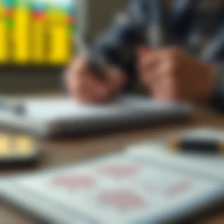 Strategic Insights in Betting Analysis of betting strategies on a notepad