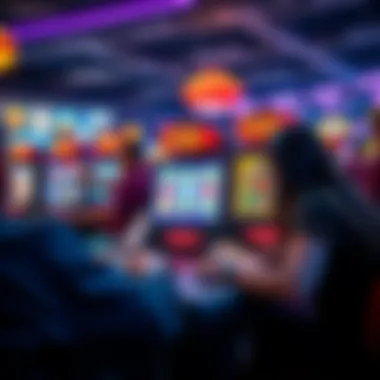 User Engagement in Online Gaming An engaging visual of players interacting with double casino free slots on multiple devices