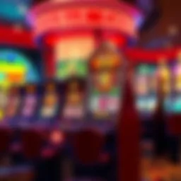 A vibrant display of double casino free slots showcasing various themes and graphics