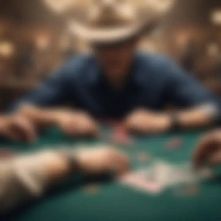 Strategic moves deployed by a player in Texas Hold'em