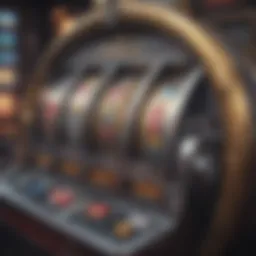 An intricate view of extra rewards slot machine mechanics