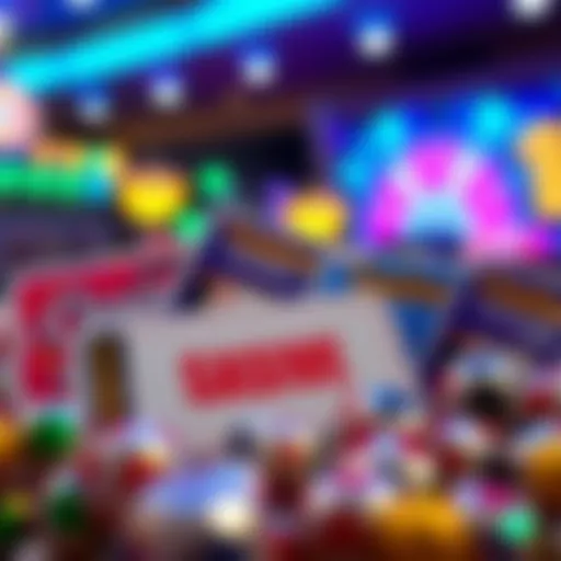 Vibrant Casino Coupons An assortment of vibrant casino coupons displayed with enticing offers.