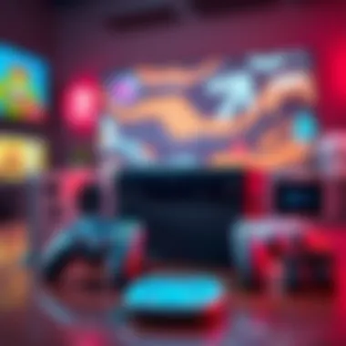 Platforms for Free Games An engaging visual representation of popular gaming platforms, including consoles and mobile devices