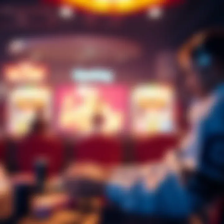 Responsible Gaming Practices A thoughtful depiction of responsible gaming practices, emphasizing balance and moderation