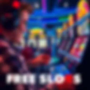 Player enjoying free slots on a digital device