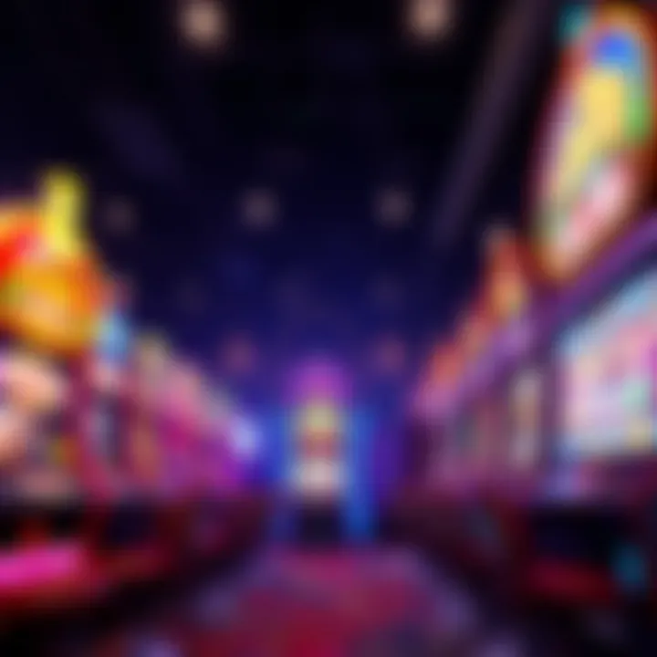 Diverse Slot Game Themes Diverse range of slot game themes and styles displayed