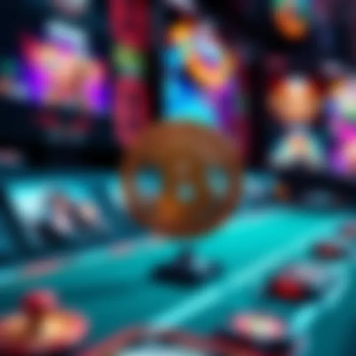 Visual representation of game types in Bitcoin gaming