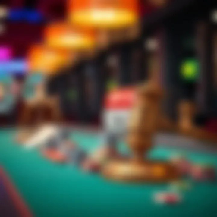 Legal framework elements surrounding online gambling