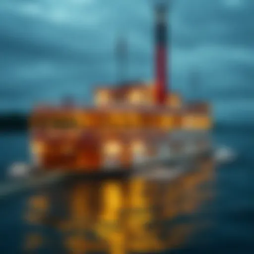 Historical riverboat navigating the Mississippi River