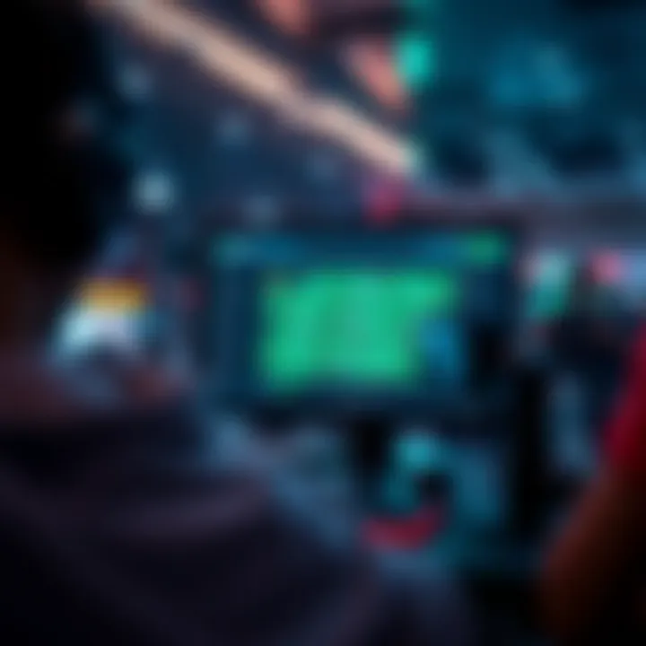 Dynamic interface of an online betting platform