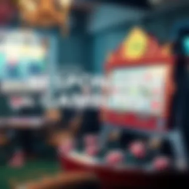 Infographic depicting responsible gambling practices in online casinos