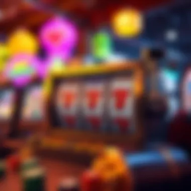 Detailed illustration of slot game mechanics and pay lines