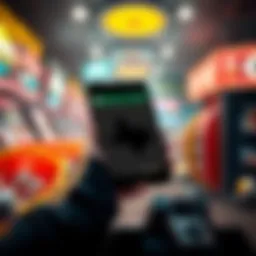 Digital representation of Texas Lottery online purchasing