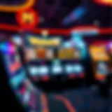 A captivating view of an online sweepstakes casino interface