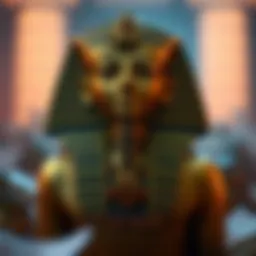 Ancient Egyptian symbols featured in Pharaoh's Fortune