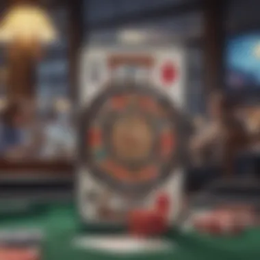 Responsible gaming practices displayed on a blackjack app