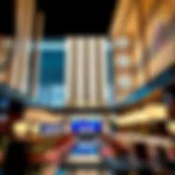 Luxurious Lobby Design of SLS Las Vegas Luxurious lobby of SLS Las Vegas showcasing modern architecture