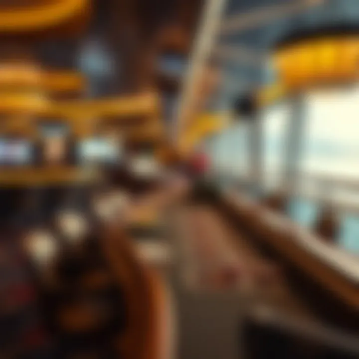 Excitement of Gaming on the High Seas Casino gaming table on a cruise ship