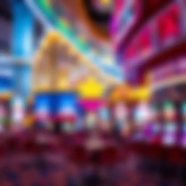 Vibrancy of Cruise Casino Life Glimpse of a vibrant cruise casino atmosphere