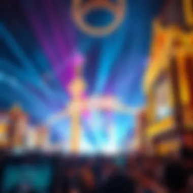 A spectacular performance from a renowned Las Vegas show, highlighting the city's entertainment diversity