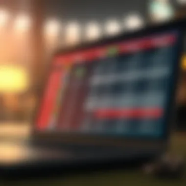 Understanding Betting Odds: Key to Successful Wagering A close-up of a laptop screen displaying betting odds