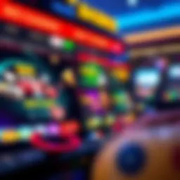 A captivating view of a vibrant online casino interface showcasing no deposit bonus offers.