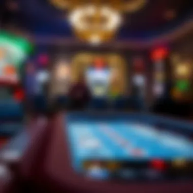 Responsible gaming practices depicted through app features