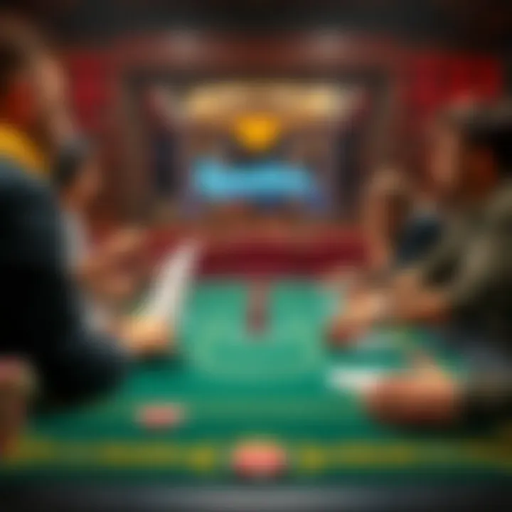 Strategic gameplay session highlighting tactics in Spades