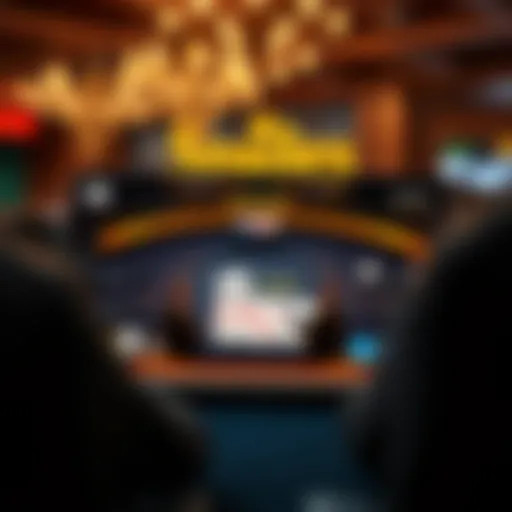 User interface of the Spades gambling app showcasing gameplay features