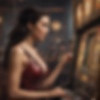 Player engaging with Spartacus slot machine